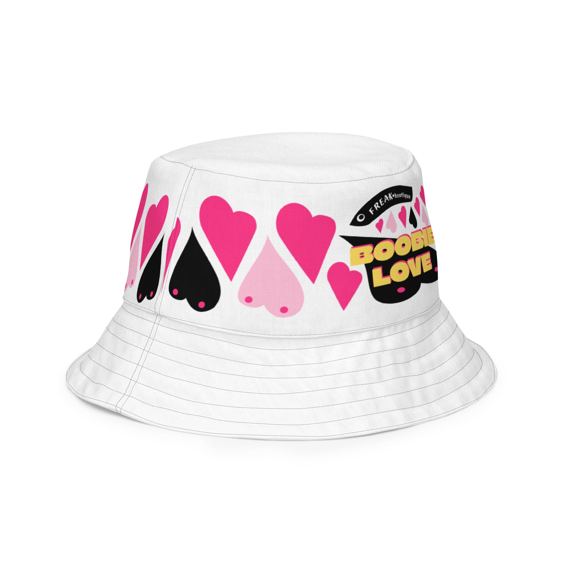 BOOBIE LOVE BOOTIE LOVE Reversible bucket hat side