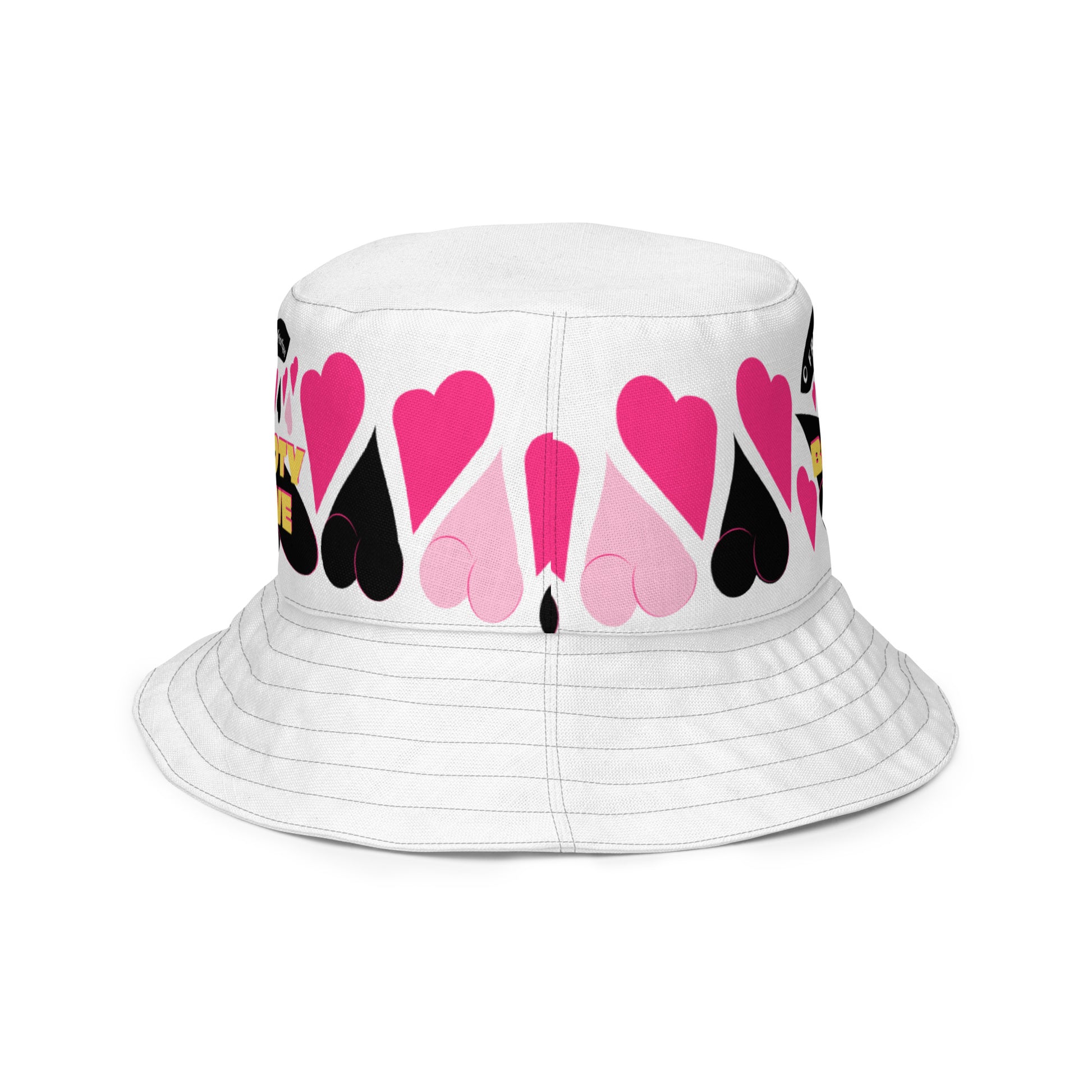 BOOBIE LOVE BOOTIE LOVE Reversible bucket hat back