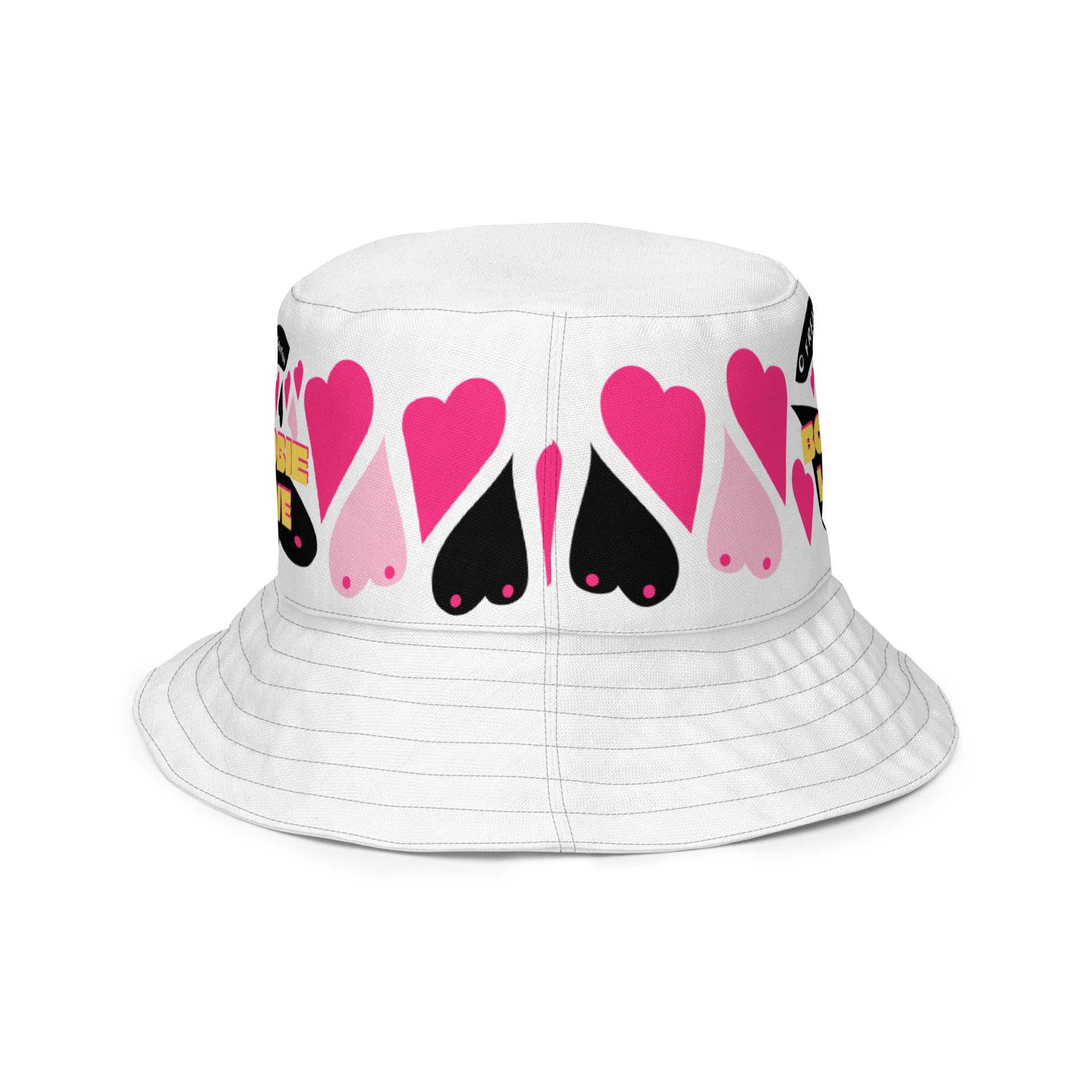 BOOBIE LOVE BOOTIE LOVE Reversible bucket hat back