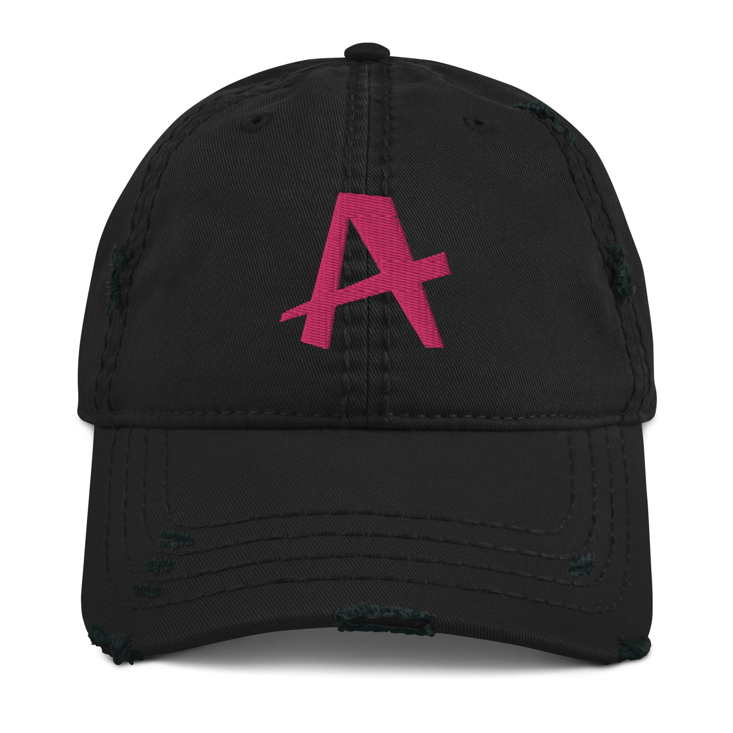 FREAK Anarchy black distressed baseball cap