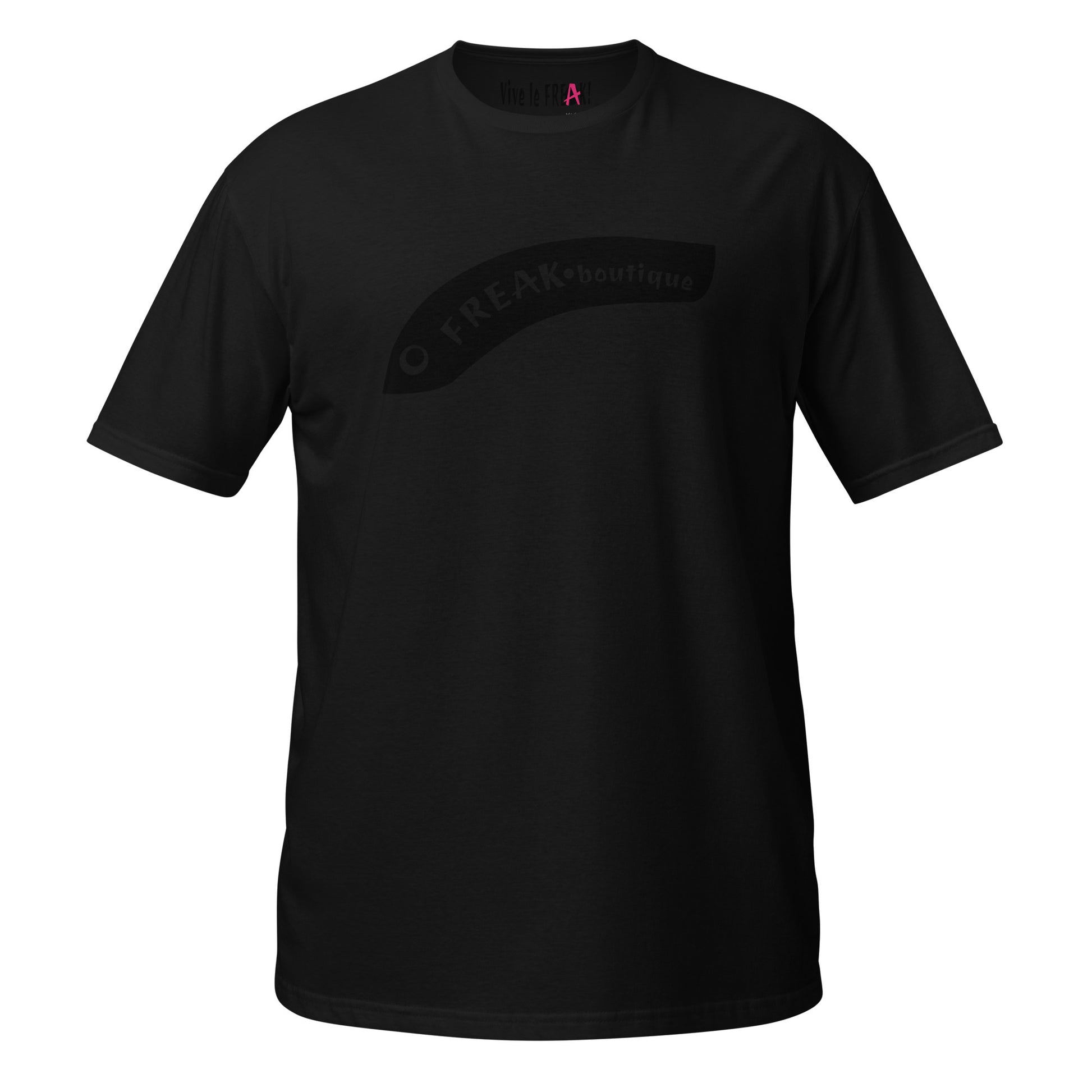 Big Black Eel Logo black unisex t-shirt