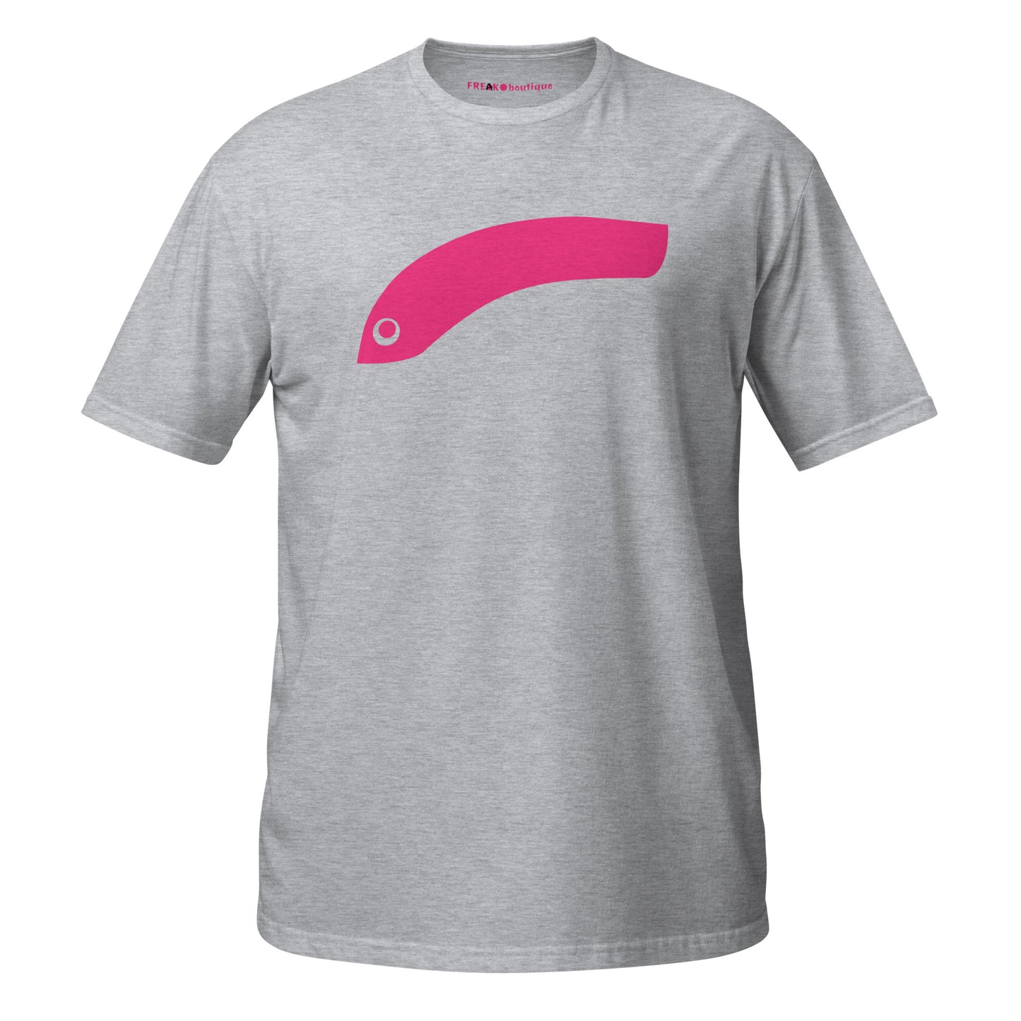 Big Pink Eel sport grey unisex t-shirt