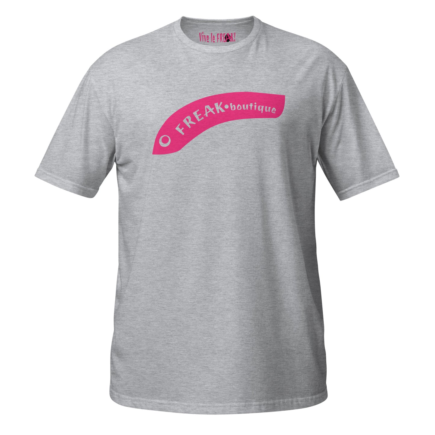 Big Pink Eel Logo sport grey unisex t-shirt