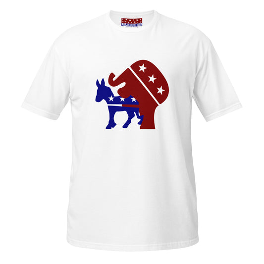 Trunk Junk white unisex t-shirt