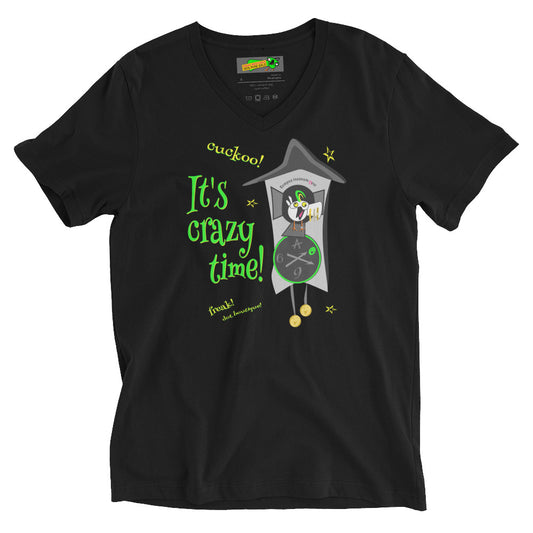 Crazy Time v-neck t-shirt