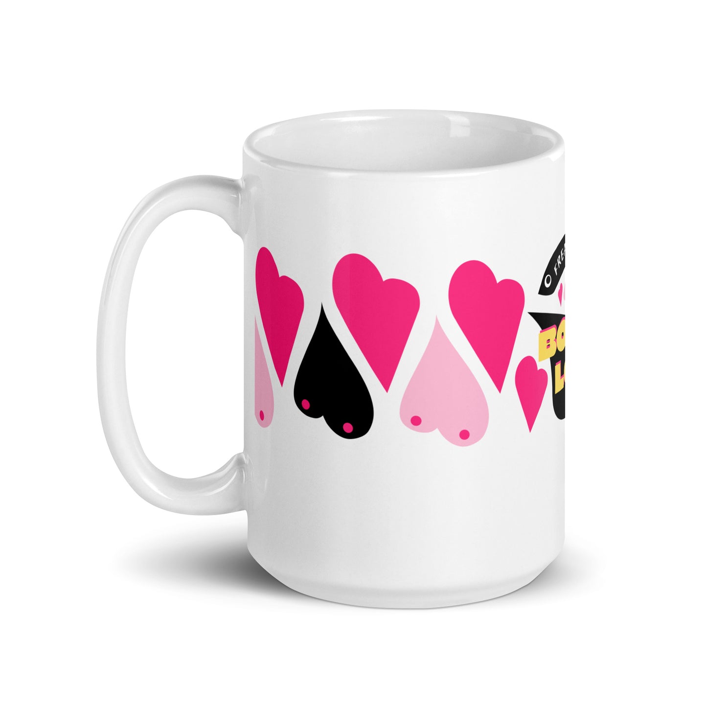 BOOBIE LOVE Coffee Mug side