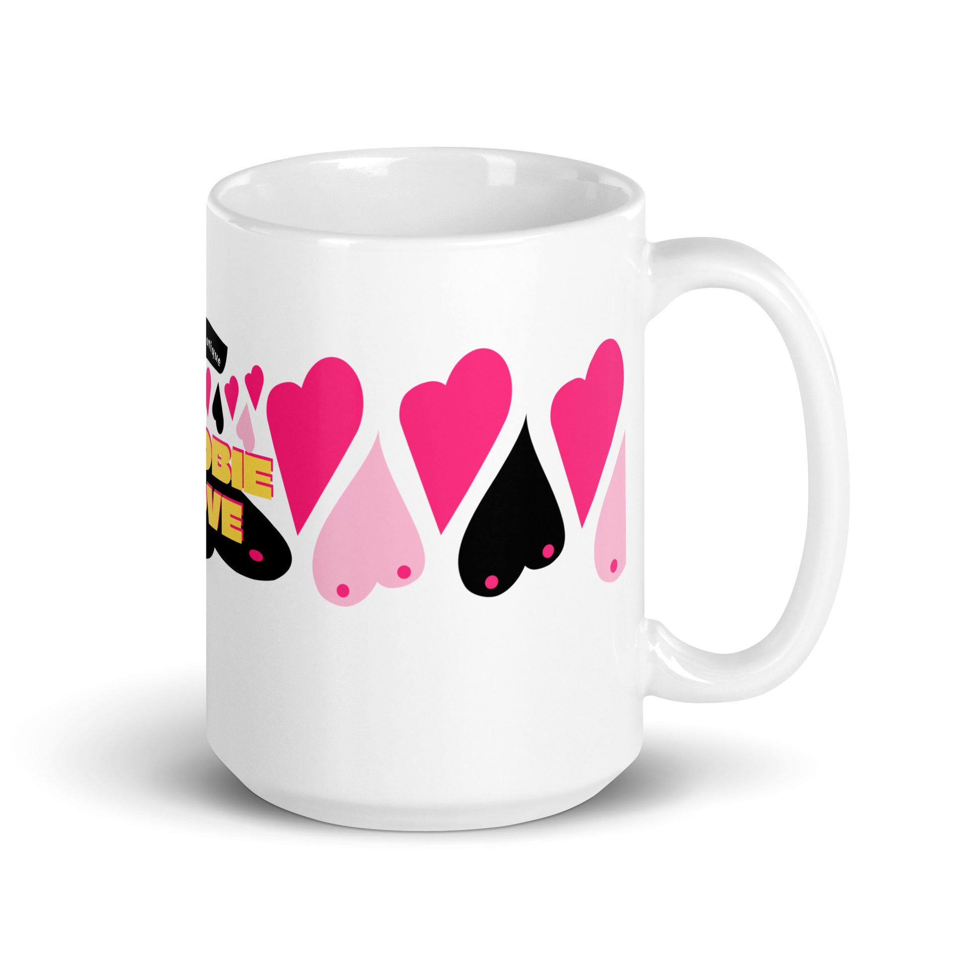 BOOBIE LOVE Coffee Mug side